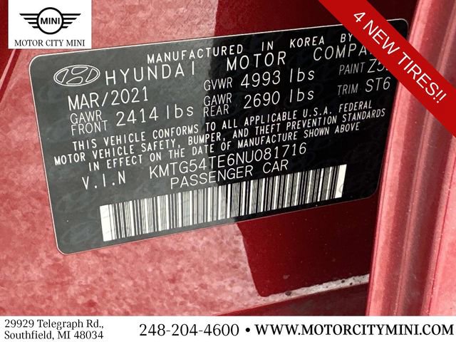 Used 2022 Genesis G70 3.3T w/ Sport Advanced Package image 21