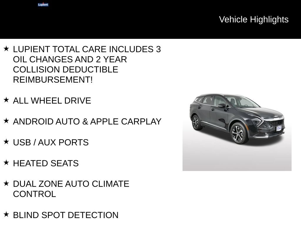 Used 2025 Kia Sportage EX AWD/4WD image 8