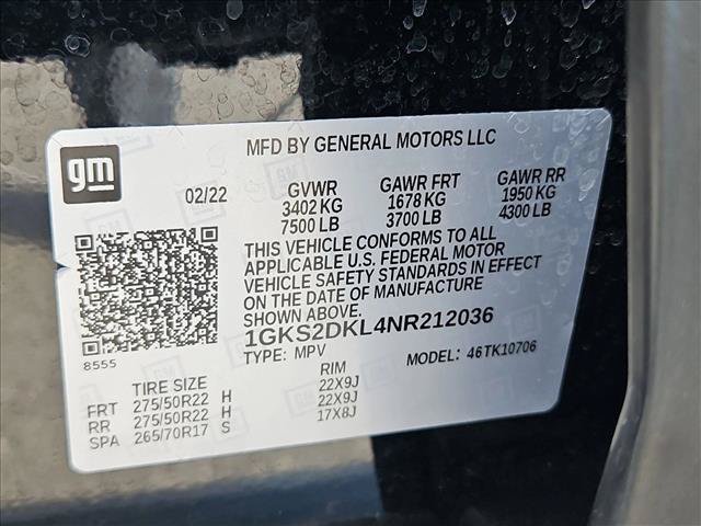 Used 2022 GMC Yukon Denali w/ Advanced Technology Package AWD/4WD image 25