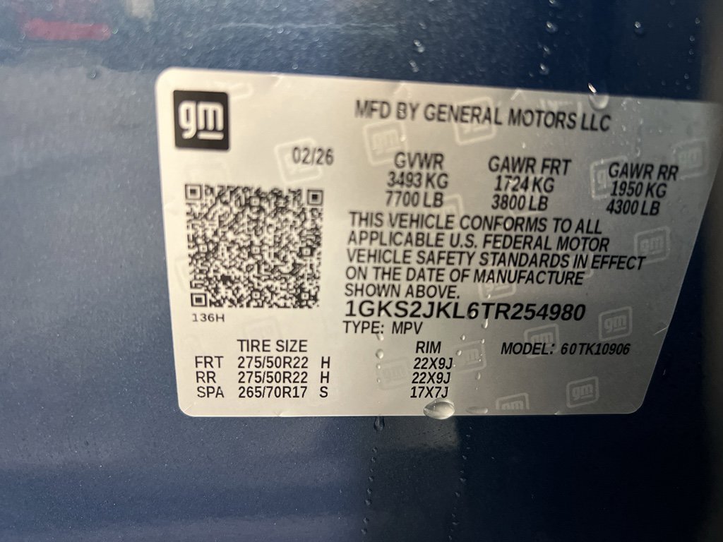 New 2026 GMC Yukon XL Denali w/ Sun & Power Step Package AWD/4WD image 16