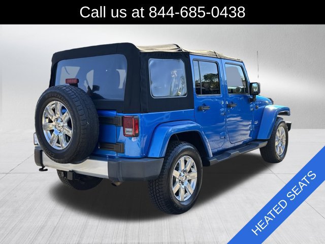 Used 2015 Jeep Wrangler Unlimited Sahara w/ Connectivity Group AWD/4WD image 5