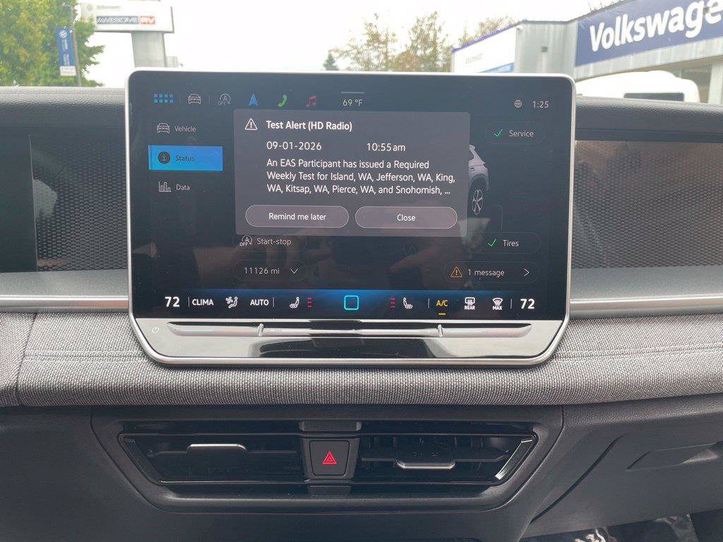 Certified 2025 Volkswagen Tiguan S w/ 18" Wheel Package AWD/4WD image 21