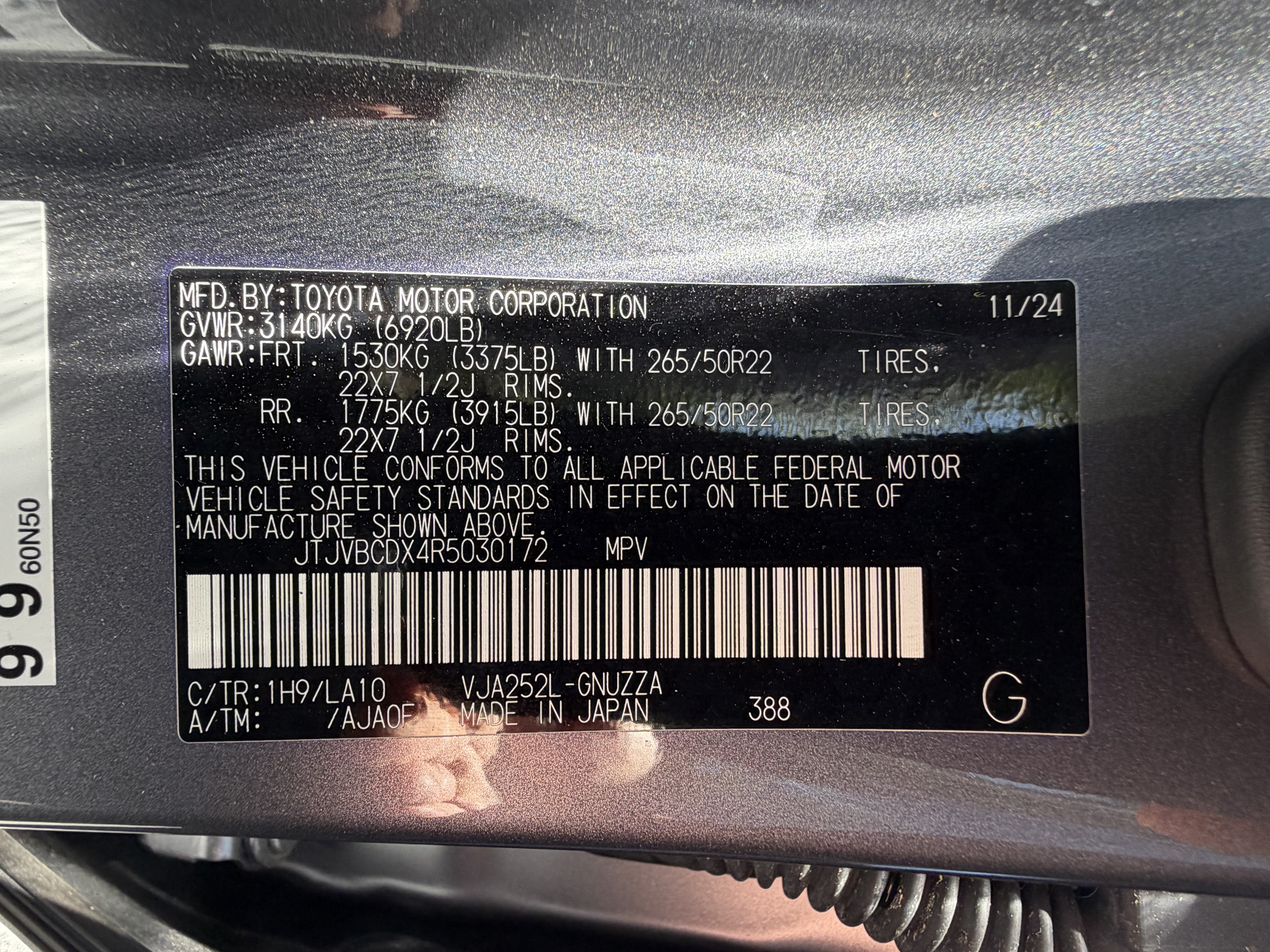 Used 2024 Lexus GX 550 w/ Accessory Package (Z1) AWD/4WD image 51