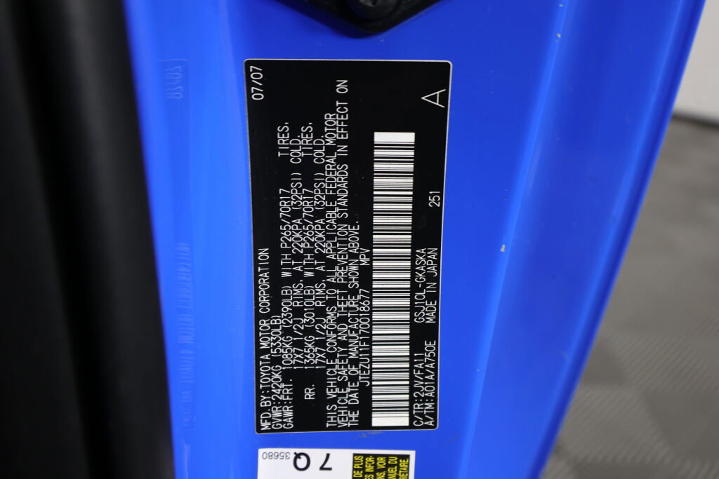 Used 2007 Toyota FJ Cruiser 2WD image 33