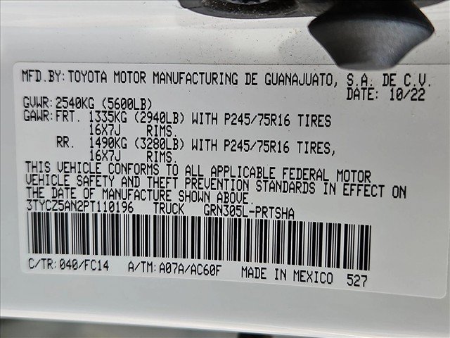 Used 2023 Toyota Tacoma SR5 AWD/4WD image 25