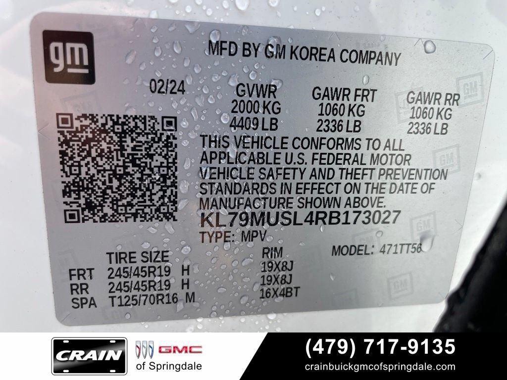 Used 2024 Chevrolet TrailBlazer RS w/ Driver Confidence Package AWD/4WD image 32