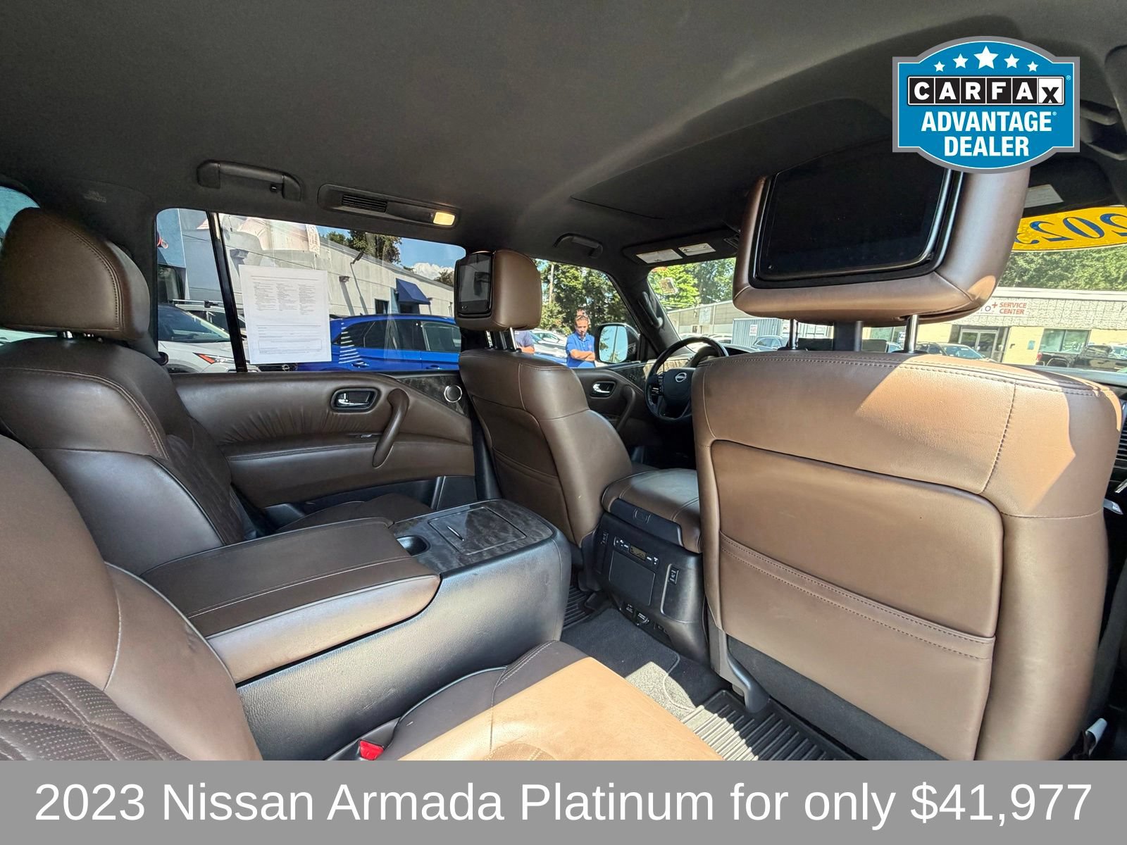 Used 2023 Nissan Armada Platinum w/ Captain's Chairs Package AWD/4WD image 13