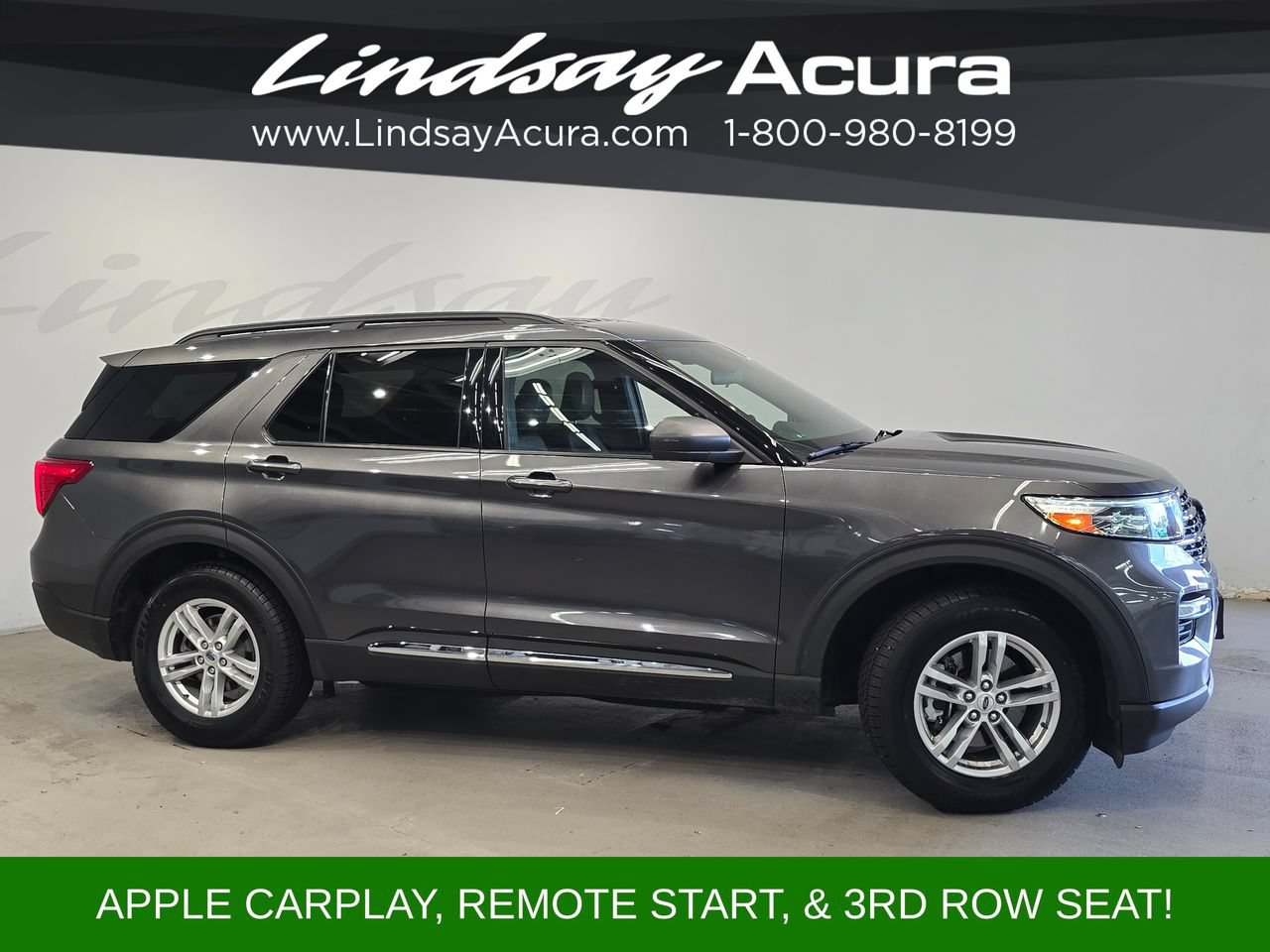 Used 2020 Ford Explorer XLT w/ Equipment Group 202A AWD/4WD image 3