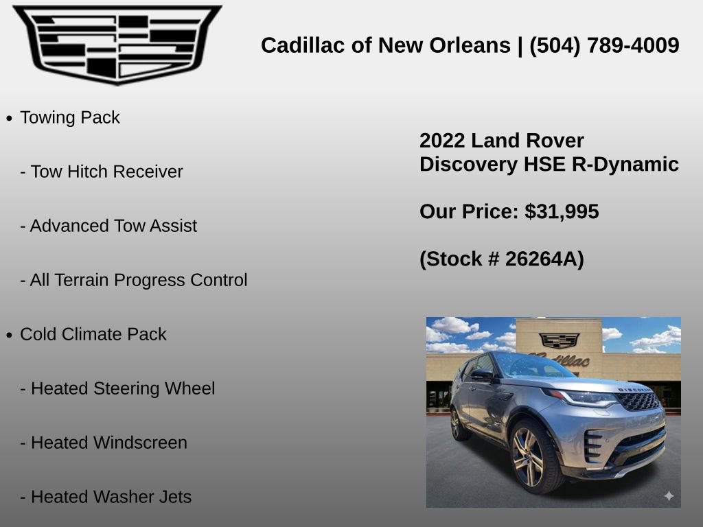 Used 2022 Land Rover Discovery HSE R-Dynamic AWD/4WD image 6