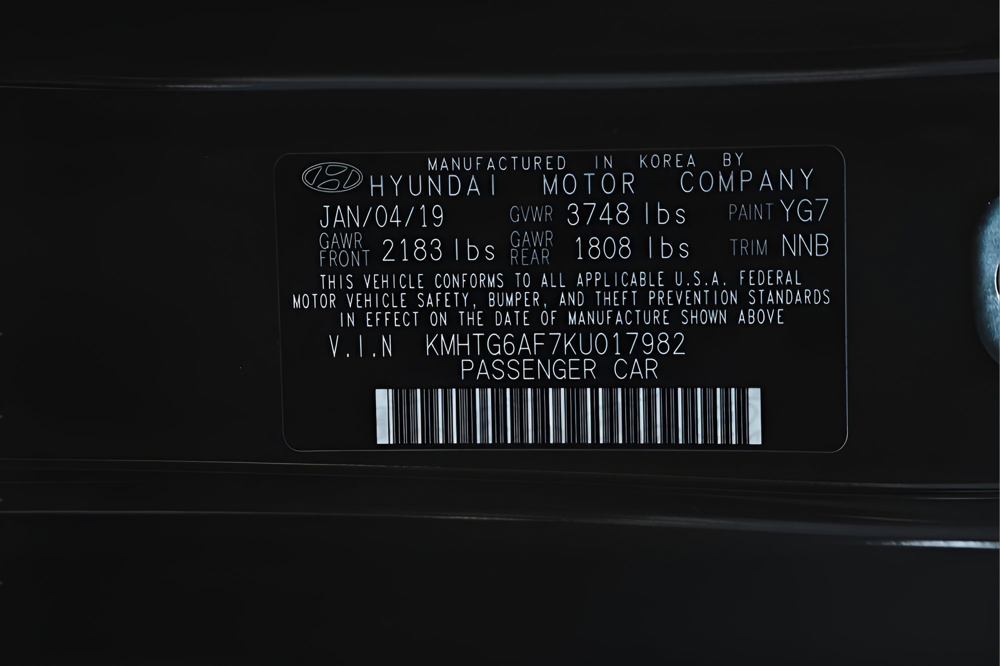 Used 2019 Hyundai Veloster 2.0 FWD image 25