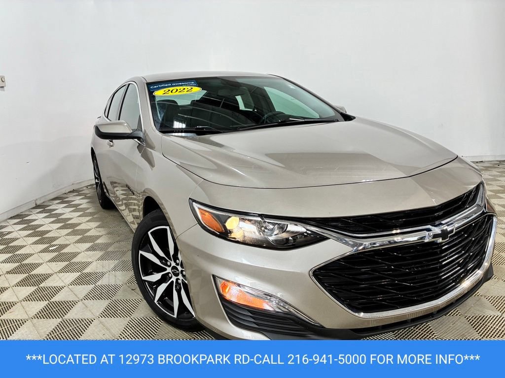 Certified 2022 Chevrolet Malibu RS FWD image 3