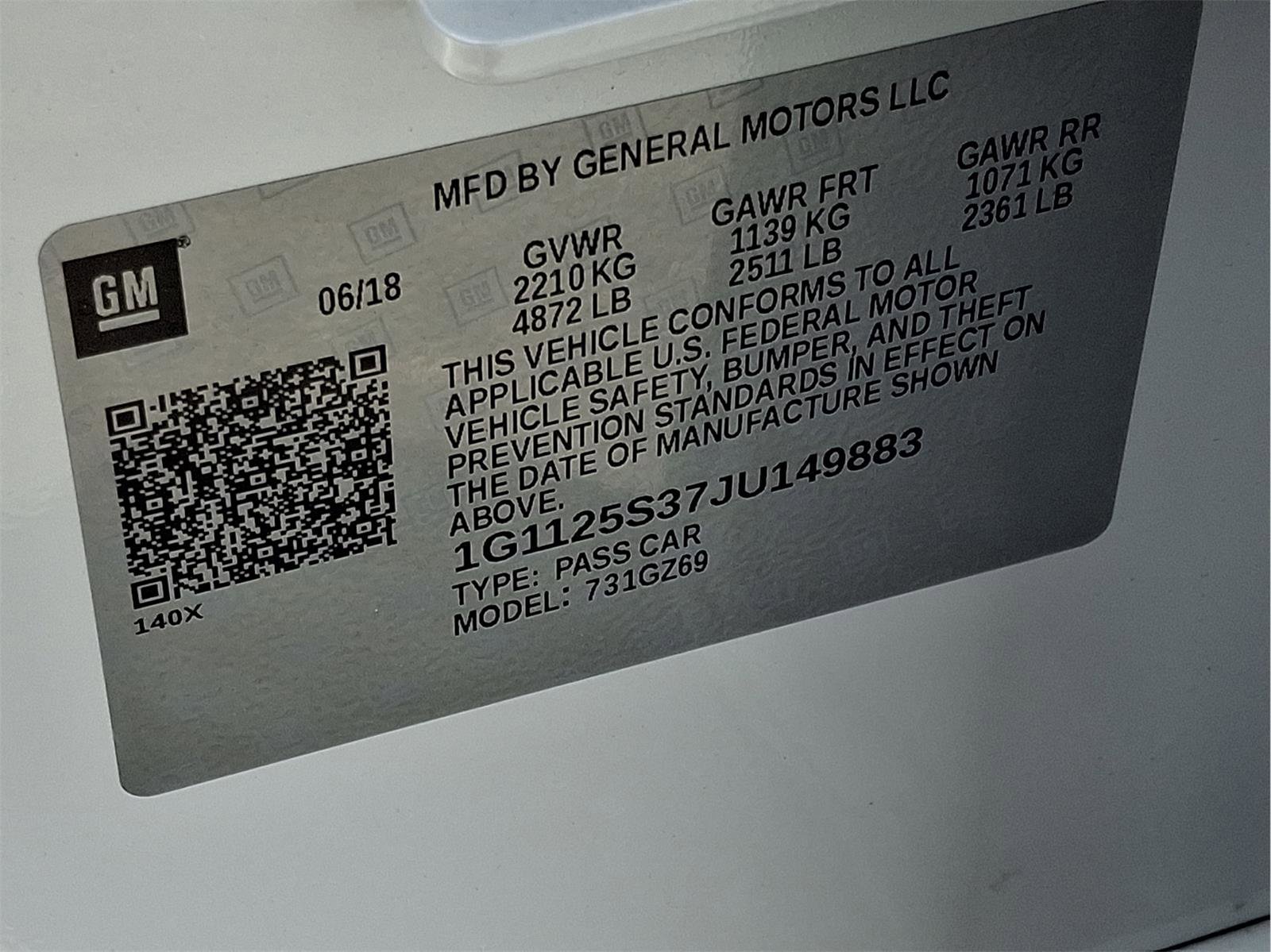 Used 2018 Chevrolet Impala Premier w/ Premier Confidence Package image 27