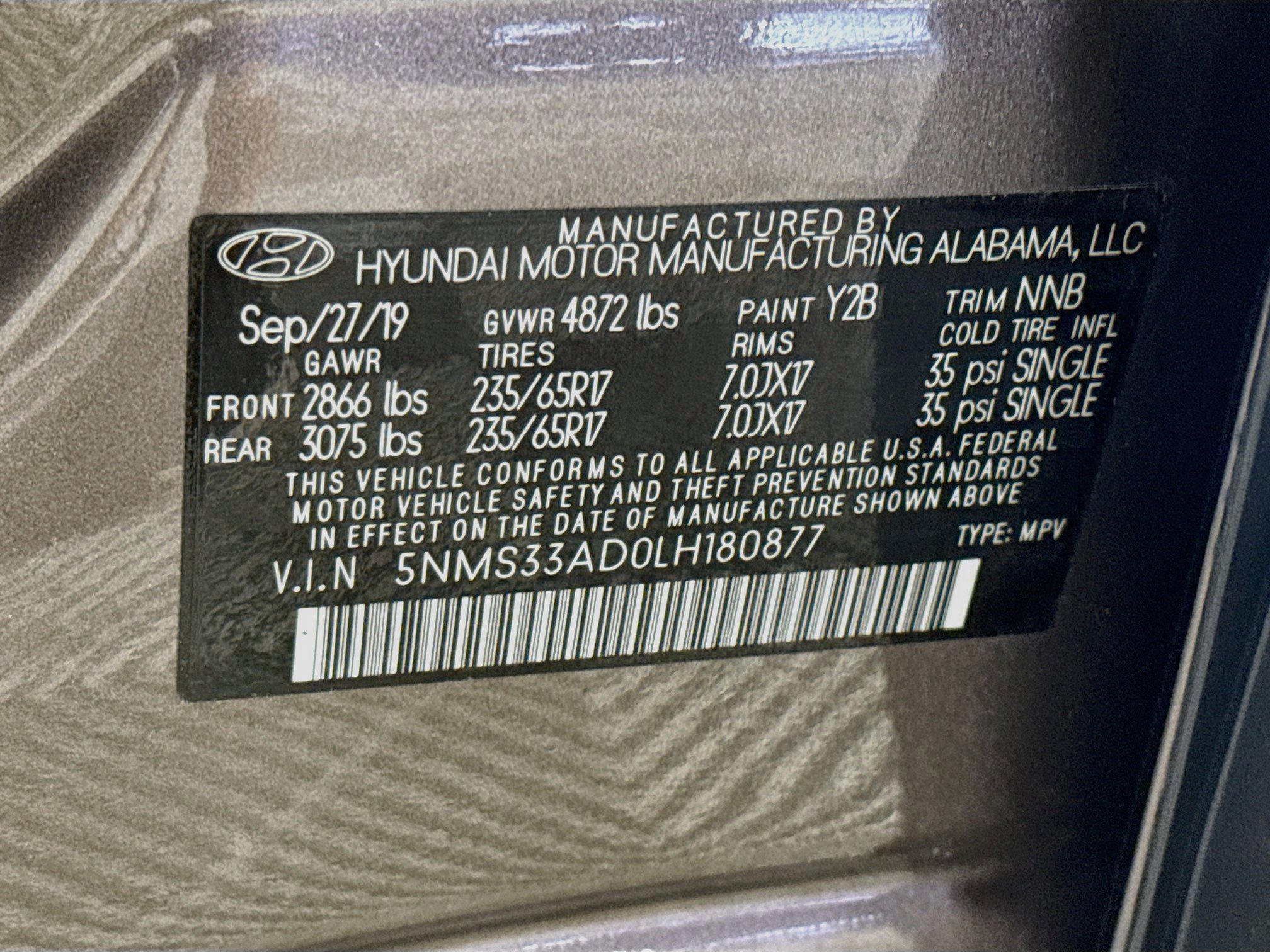 Used 2020 Hyundai Santa Fe SEL w/ Cargo Package FWD image 40