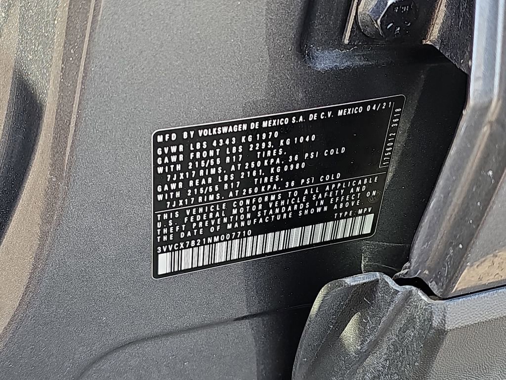 Used 2022 Volkswagen Taos S image 36