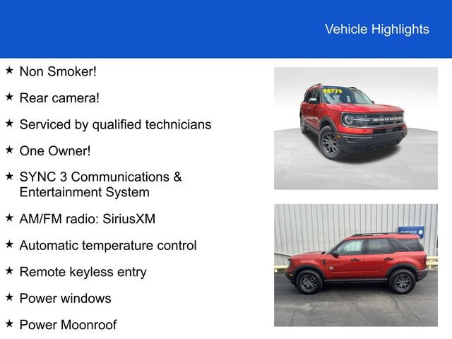 Used 2023 Ford Bronco Sport Big Bend w/ Convenience Package AWD/4WD image 2