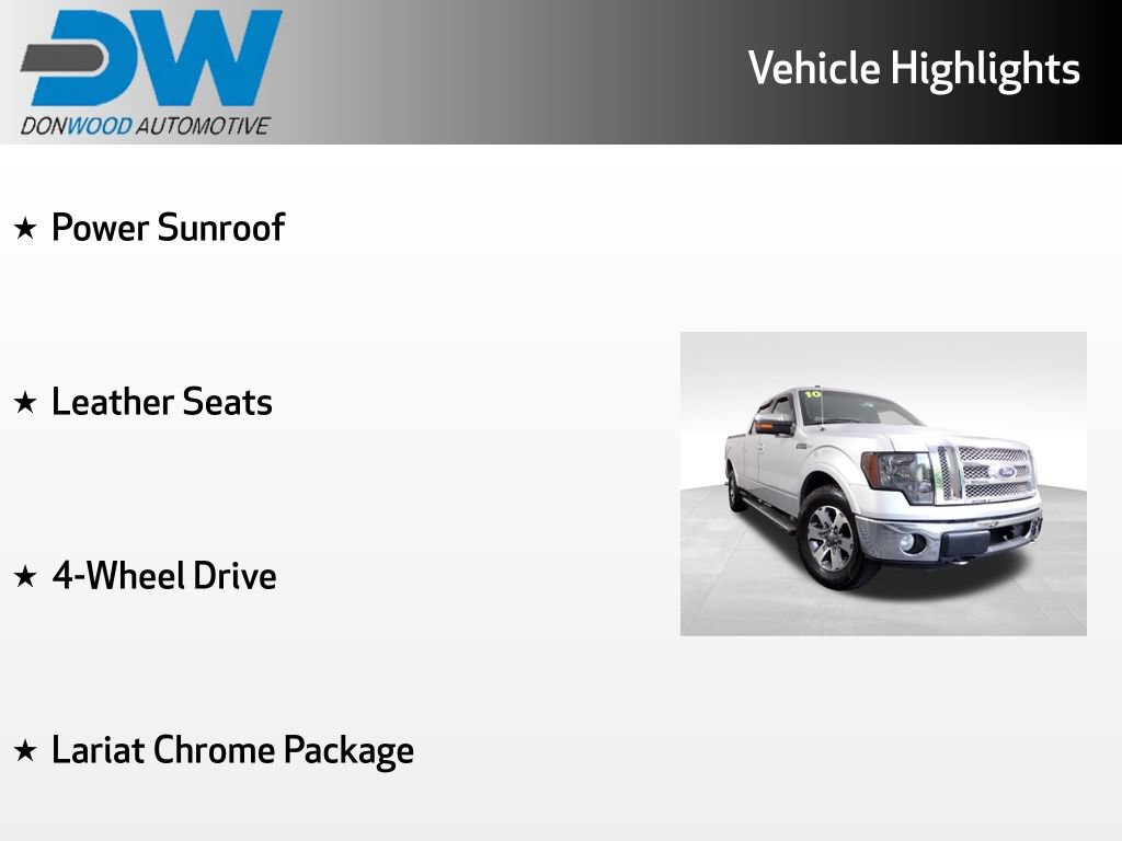Used 2010 Ford F150 Lariat AWD/4WD image 6