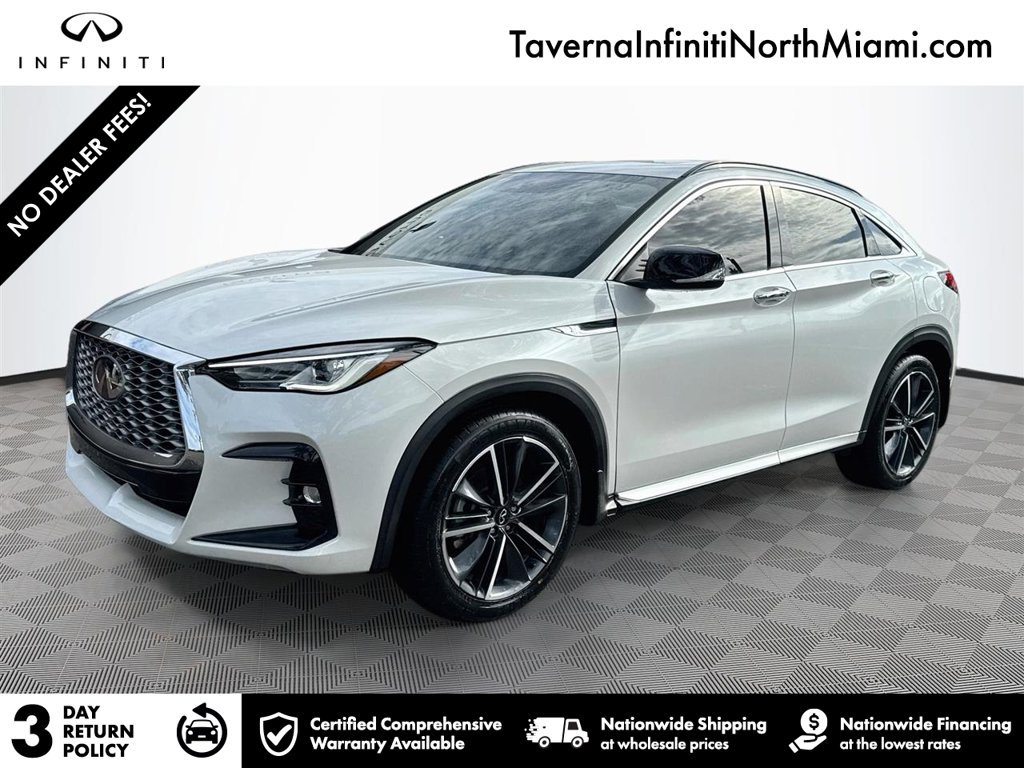 Certified 2023 INFINITI QX55 Luxe w/ Cargo Package