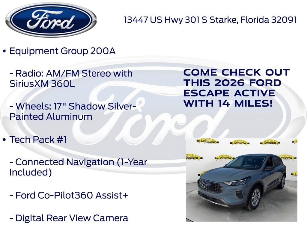 New 2026 Ford Escape Active w/ Tech Pack #1 FWD image 15