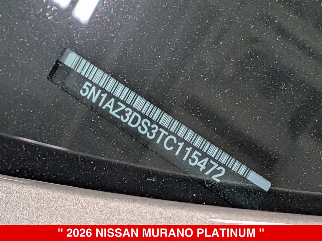 Certified 2026 Nissan Murano Platinum w/ Cargo Package AWD/4WD image 40