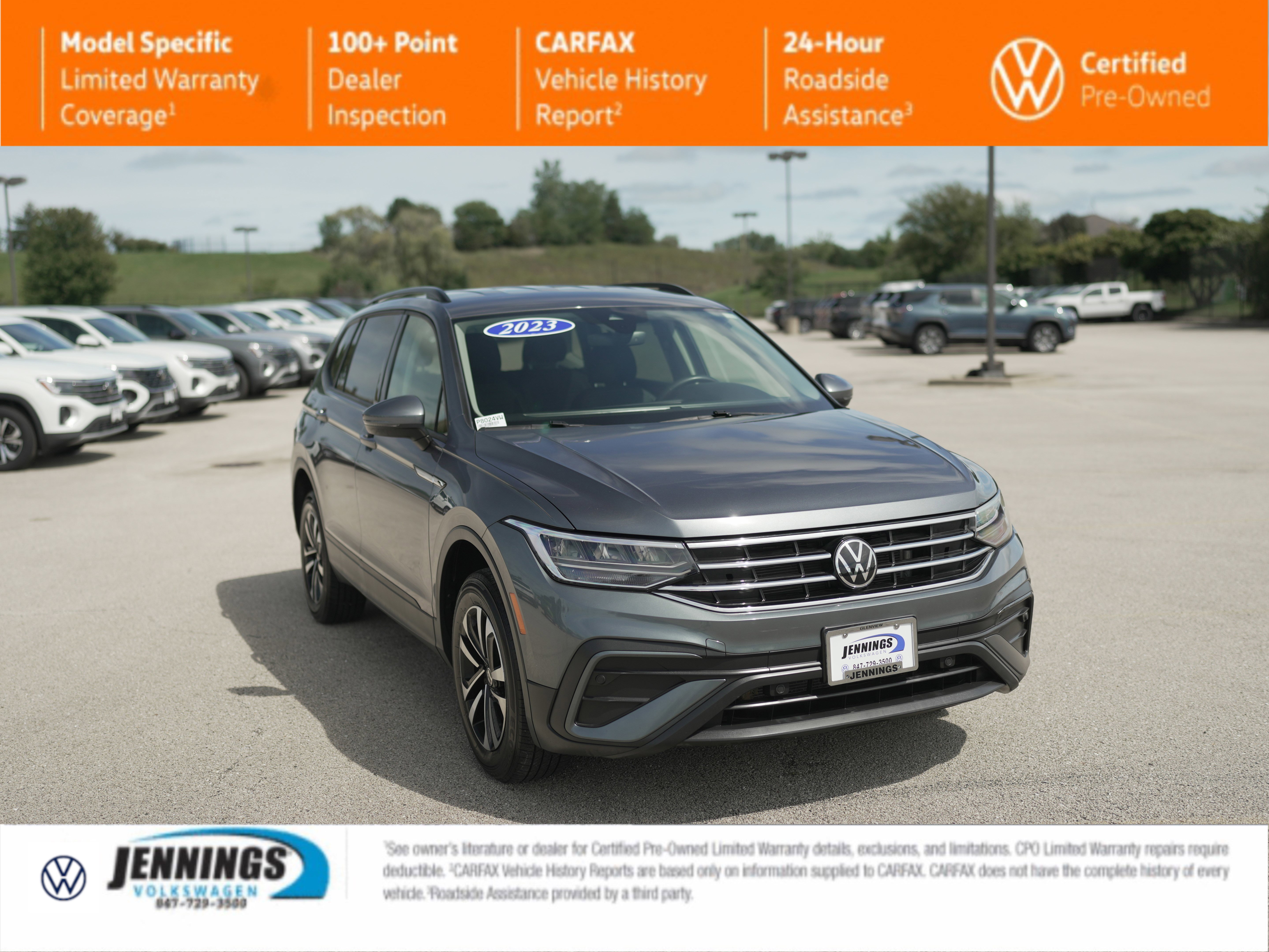 Used 2023 Volkswagen Tiguan S w/ Driver Assistance Package