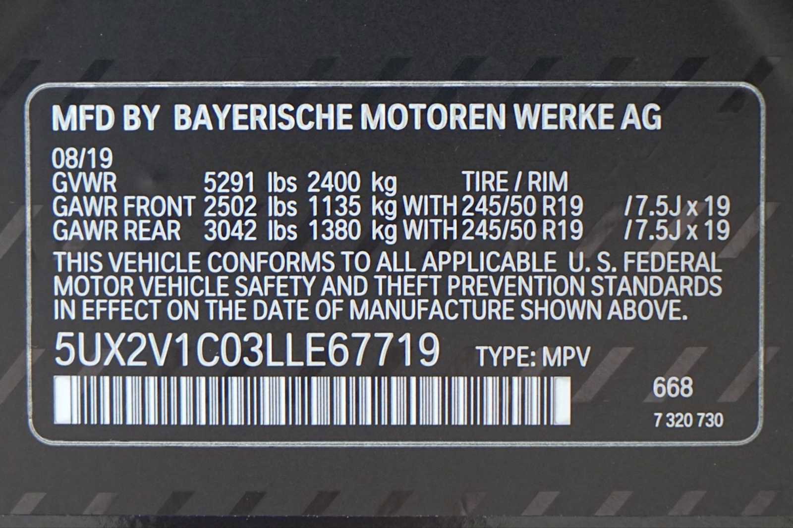 Used 2020 BMW X4 xDrive30i image 30