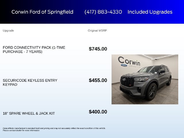 New 2026 Ford Explorer ST RWD image 5