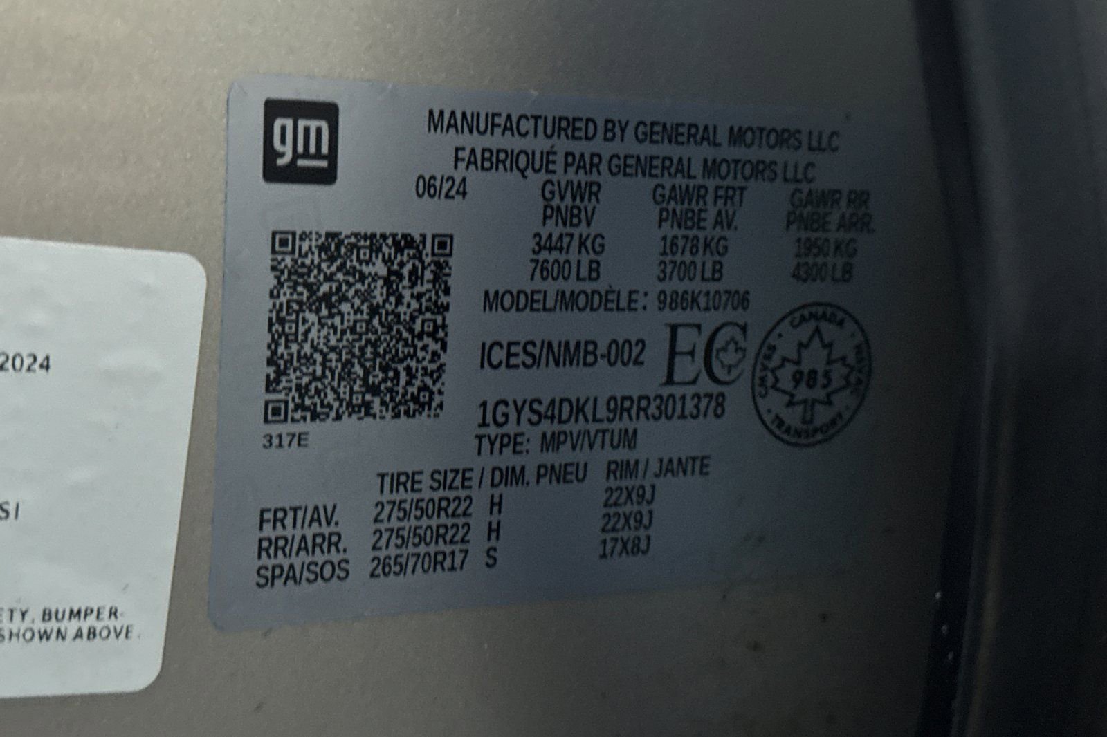 Certified 2024 Cadillac Escalade Premium Luxury Platinum w/ Heavy-Duty Trailer Package image 37