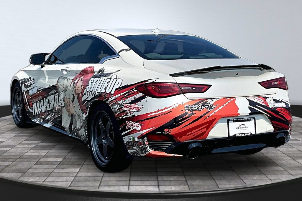 Used 2018 INFINITI Q60 3.0t Luxe RWD image 12