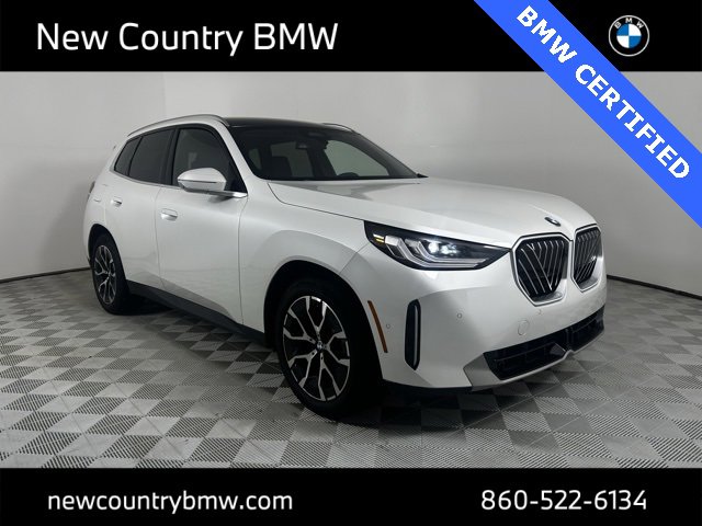 Certified 2025 BMW X3 xDrive30i w/ Premium Package