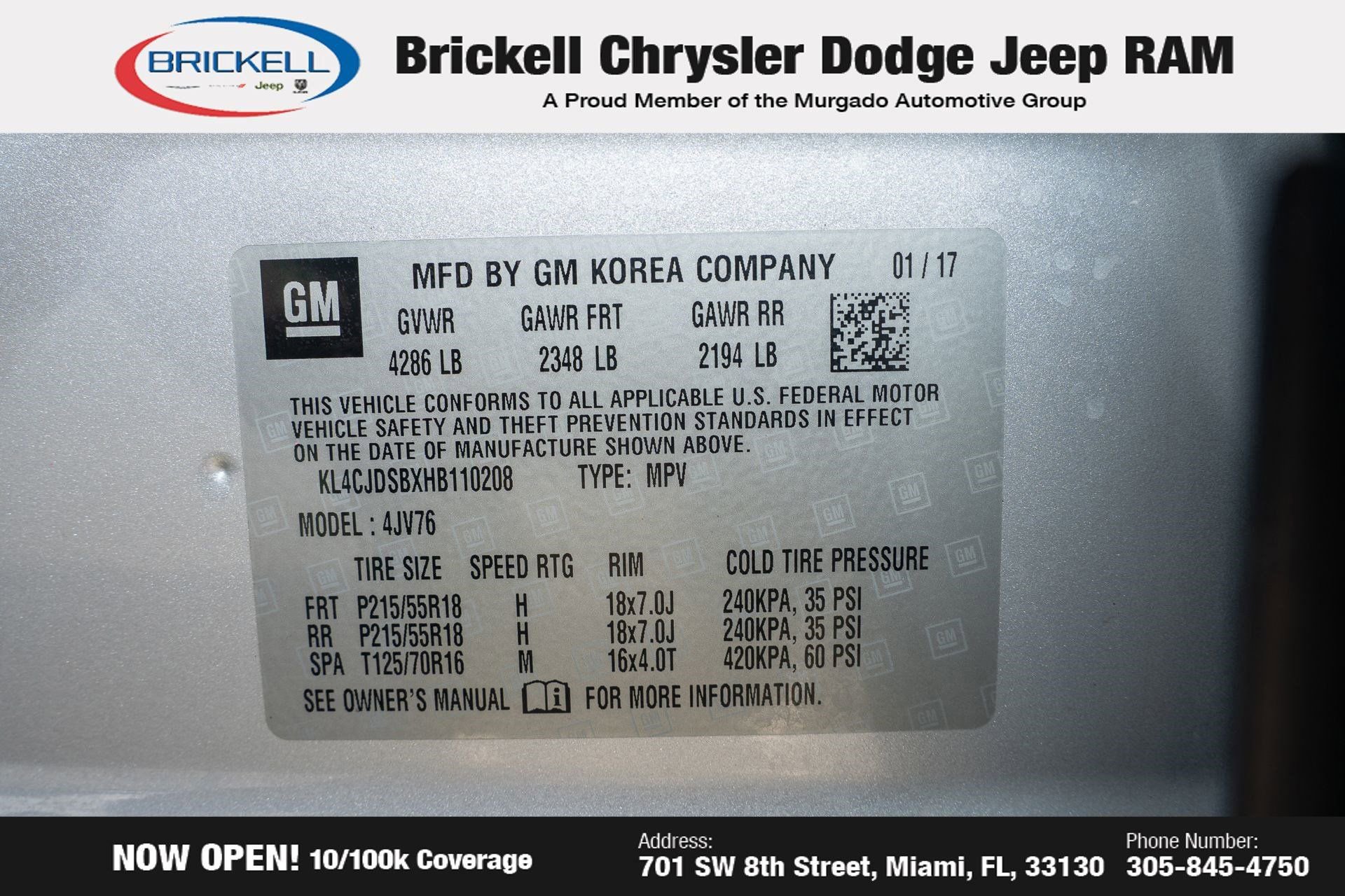 Used 2017 Buick Encore Premium w/ Experience Buick Package image 37