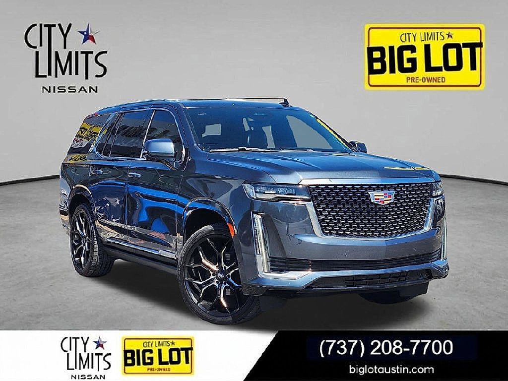 Used 2021 Cadillac Escalade Premium Luxury w/ Driver Assist Tech Package RWD 360° Tour