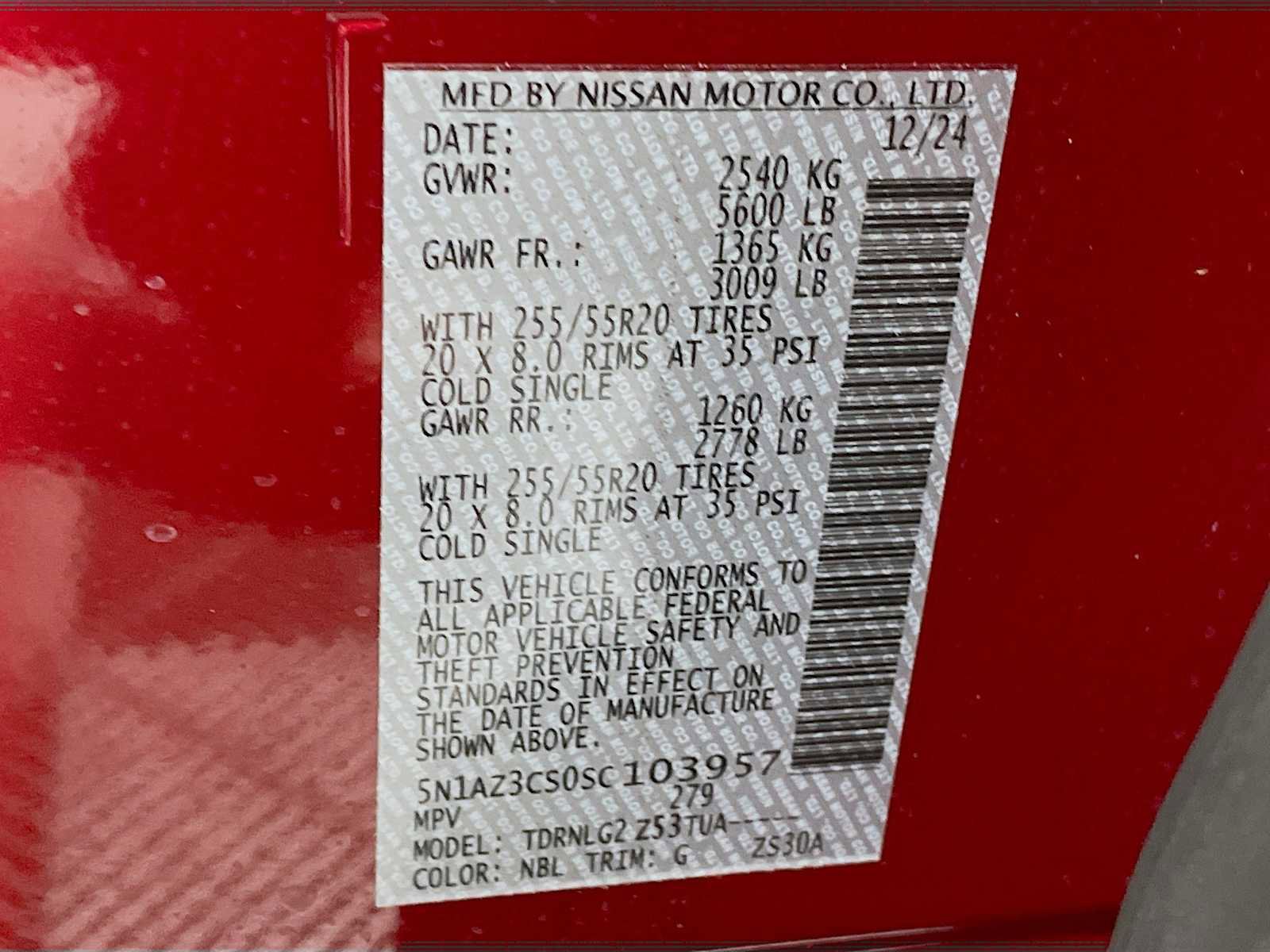 Used 2025 Nissan Murano SL image 30