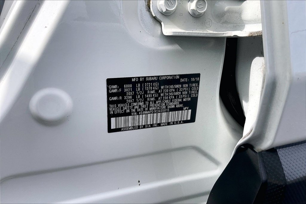 Used 2019 Subaru Ascent Limited AWD/4WD image 39