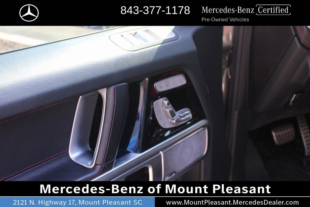 Certified 2021 Mercedes-Benz G 63 AMG 4MATIC w/ G Manufaktur Interior Package image 16