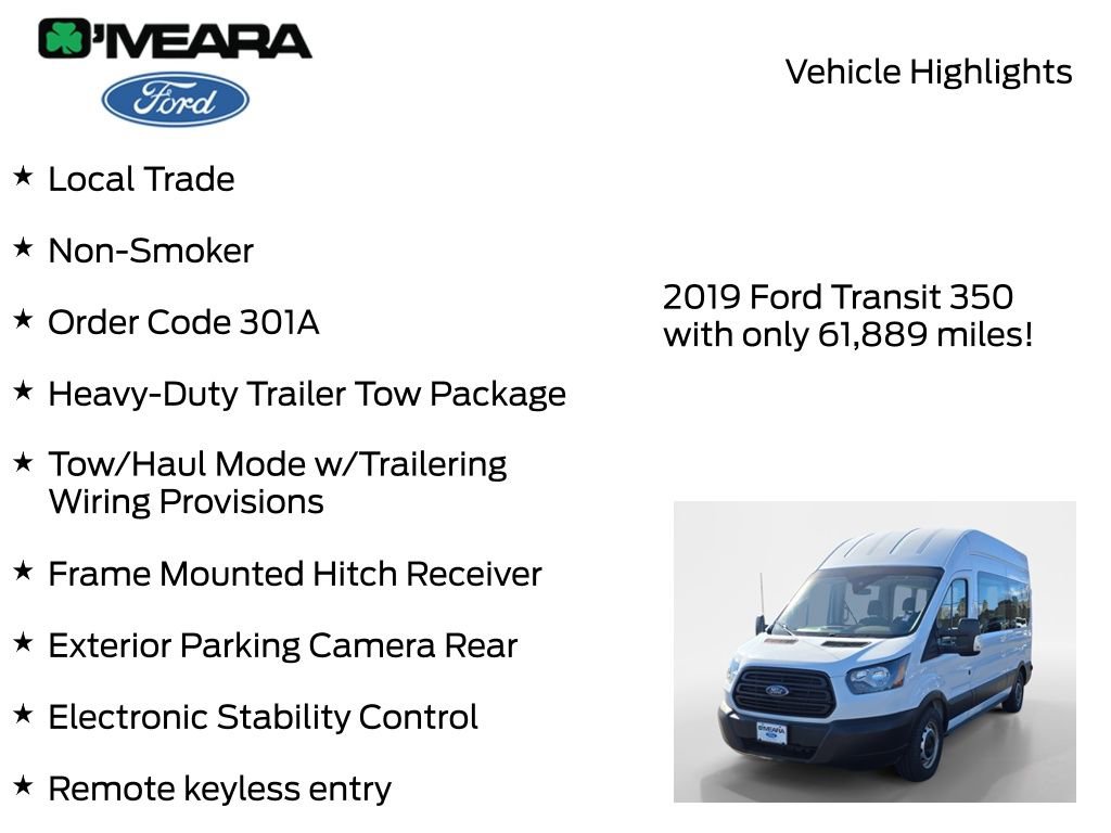 Used 2019 Ford Transit 350 XL image 8