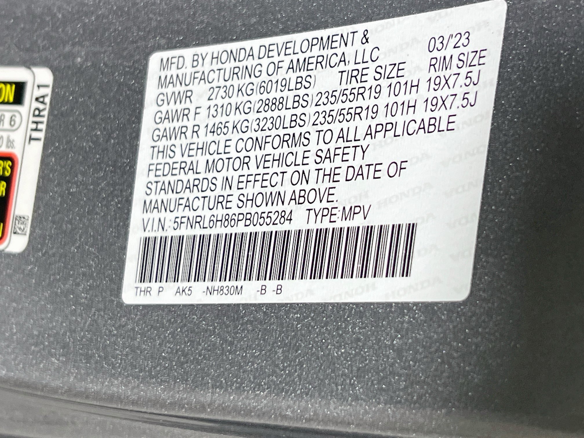 Used 2023 Honda Odyssey Touring image 33