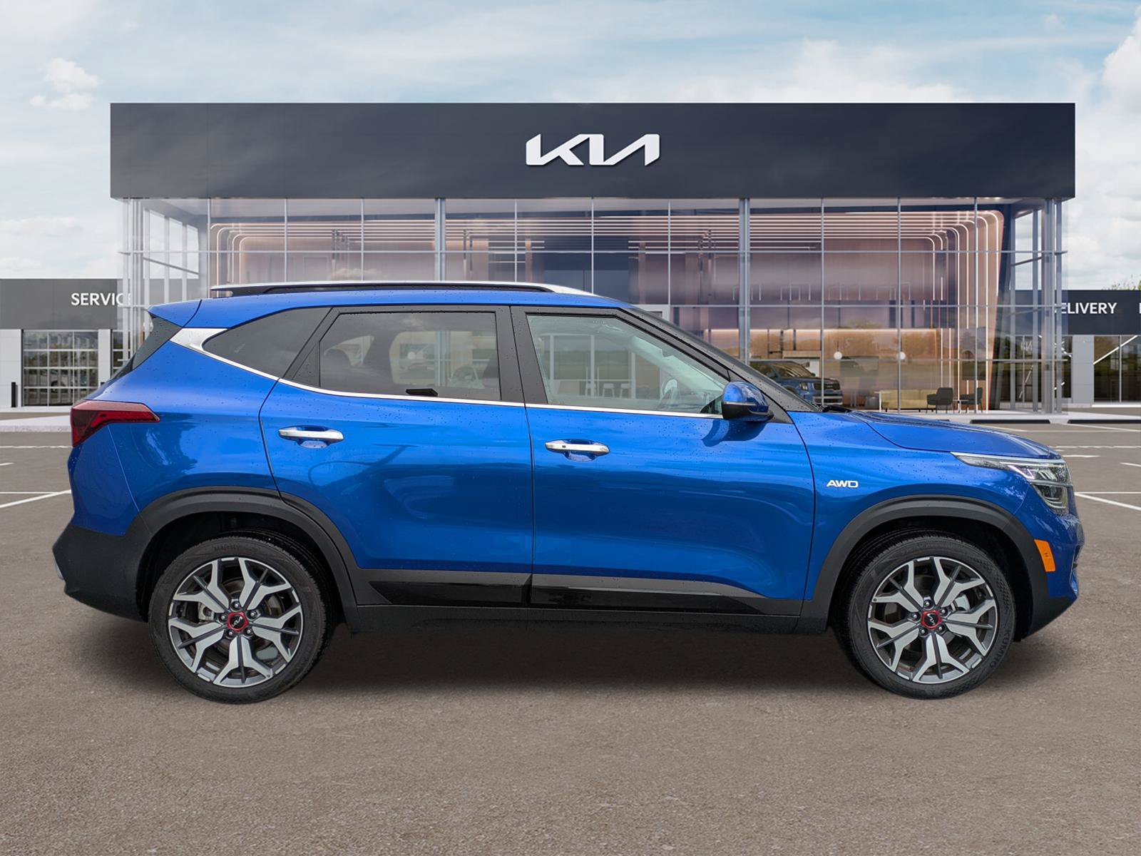 Certified 2023 Kia Seltos SX w/ SX Sunroof Package AWD/4WD image 3