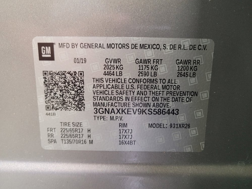 Used 2019 Chevrolet Equinox LT FWD image 33