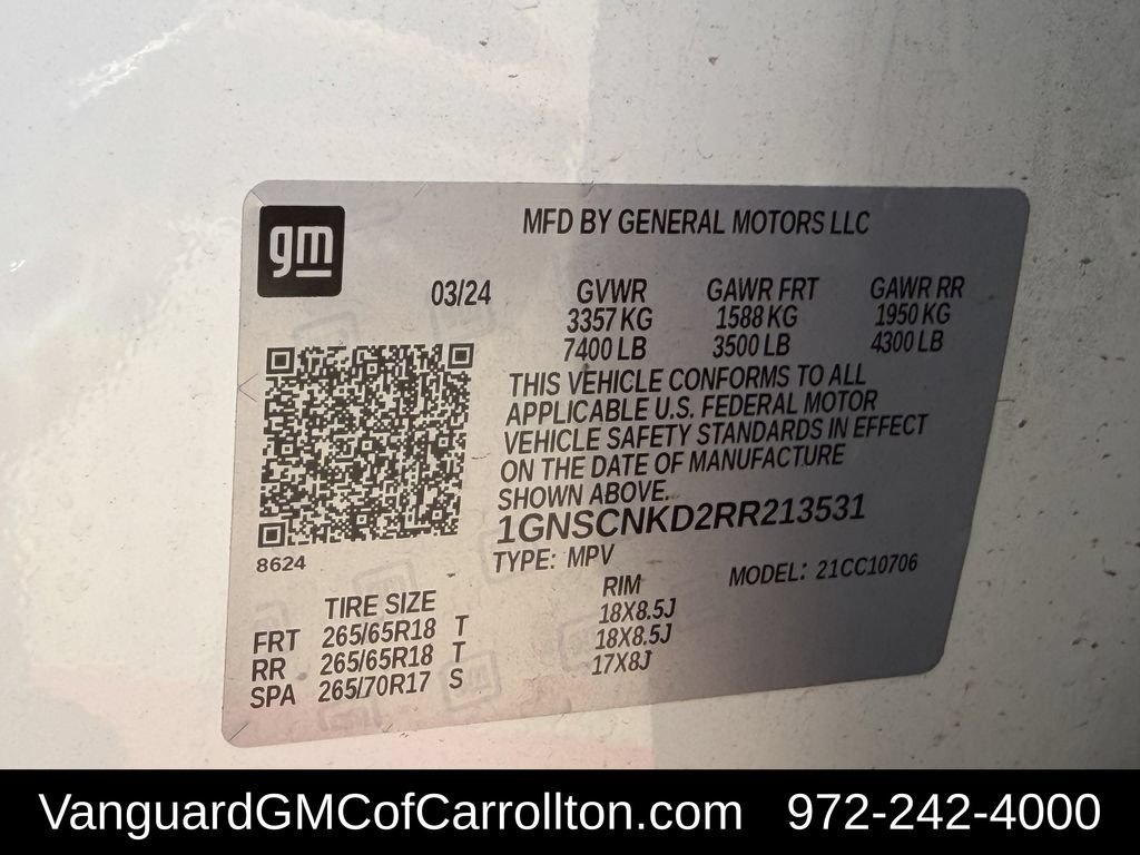 Used 2024 Chevrolet Tahoe LT RWD image 36