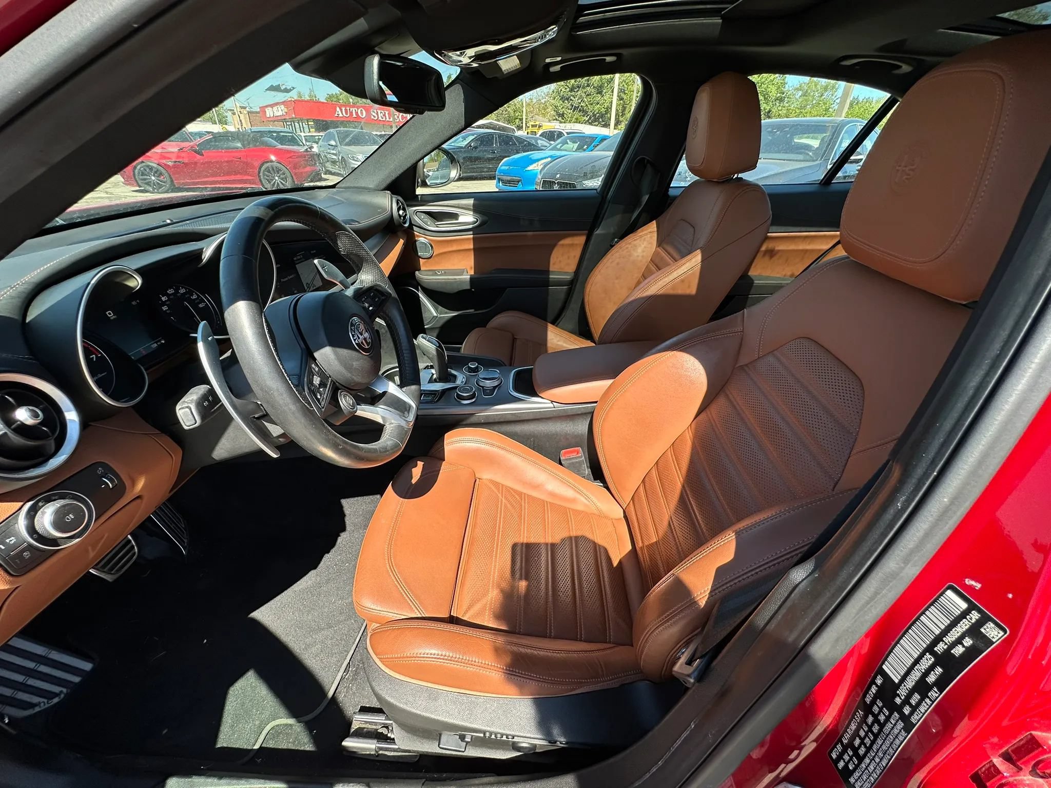 Used 2021 Alfa Romeo Giulia Ti Sport RWD image 10