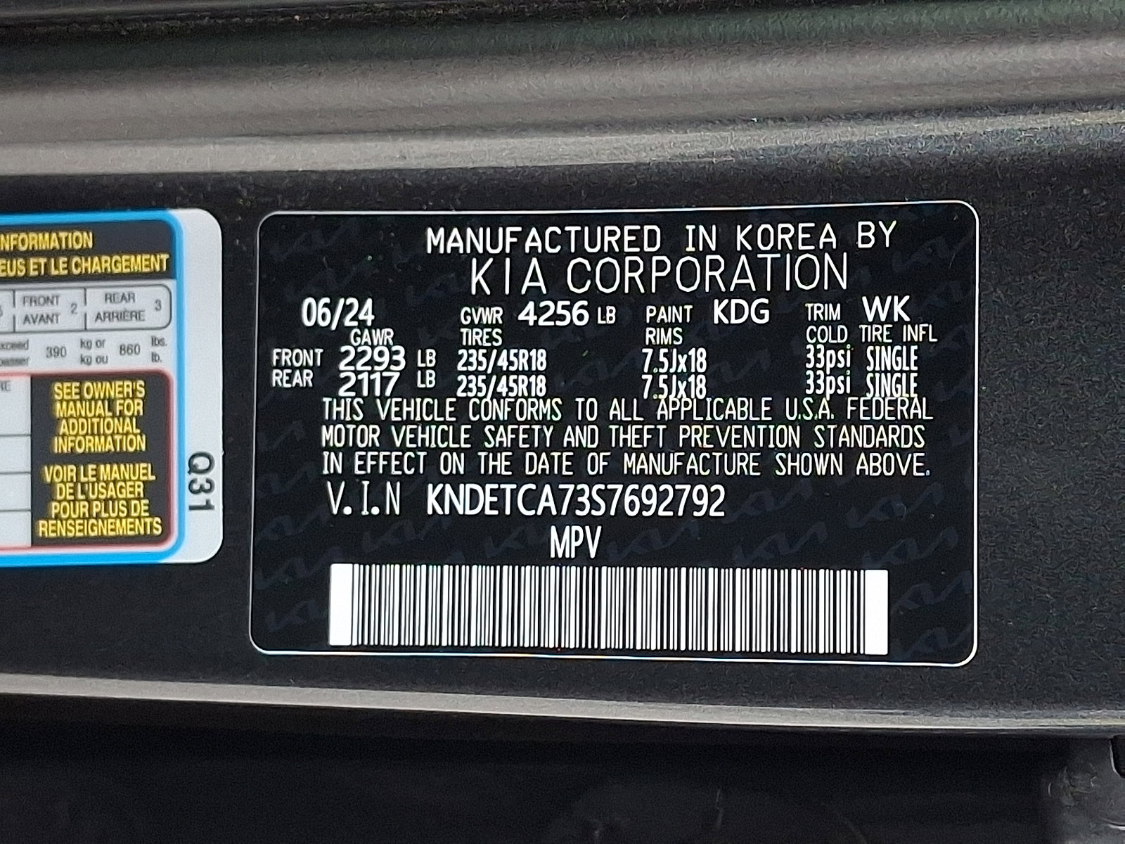 Certified 2025 Kia Seltos SX w/ SX Sunroof Package image 30