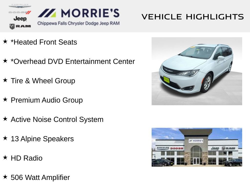 Used 2018 Chrysler Pacifica Touring-L w/ Tire & Wheel Group image 3