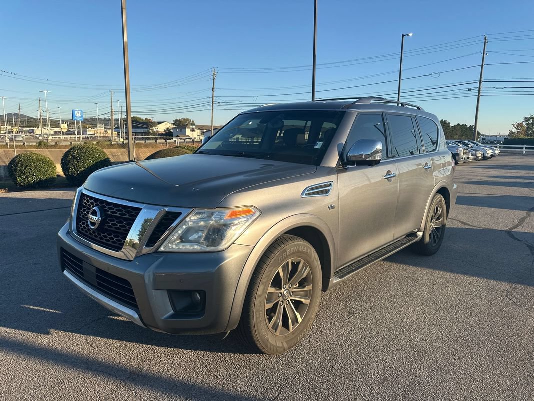 Used 2017 Nissan Armada Platinum w/ Captain Seat Package RWD image 1