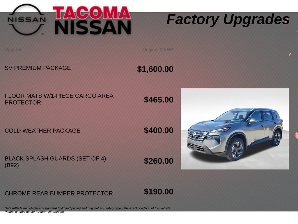 New 2026 Nissan Rogue SV w/ SV Premium Package image 10