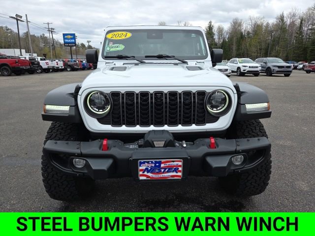 Used 2024 Jeep Wrangler Unlimited Rubicon w/ XTREMEE 35" Tire Package AWD/4WD image 3