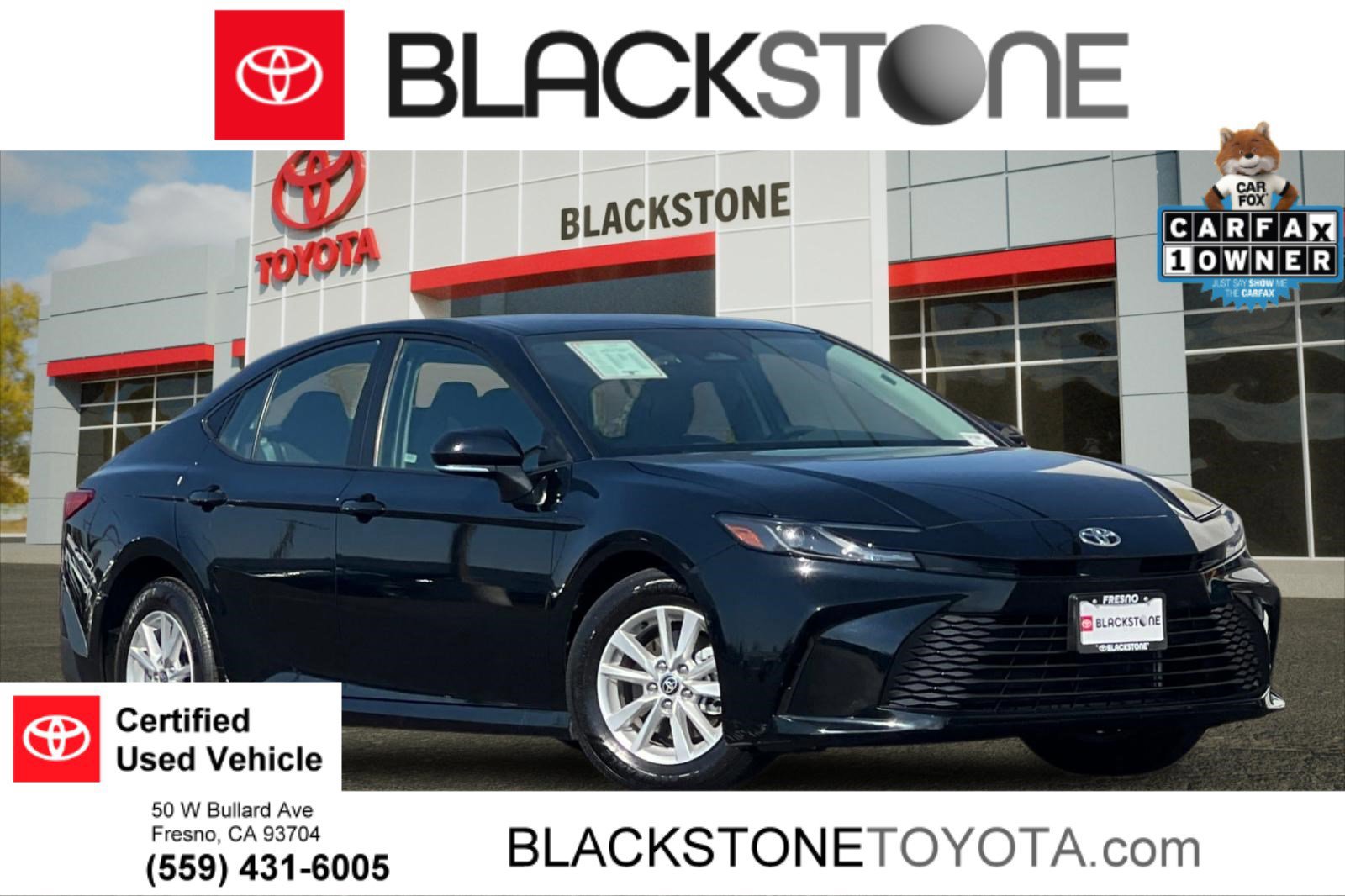 Certified 2025 Toyota Camry LE