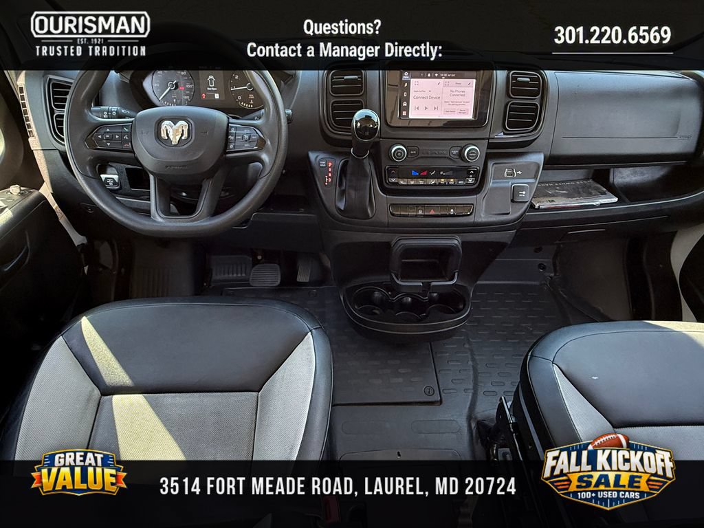 Used 2025 RAM ProMaster 2500 w/ Convenience Group FWD image 15