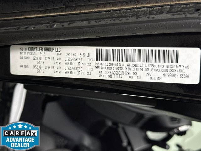 Used 2012 Jeep Wrangler Rubicon w/ PWR Convenience Group AWD/4WD image 28