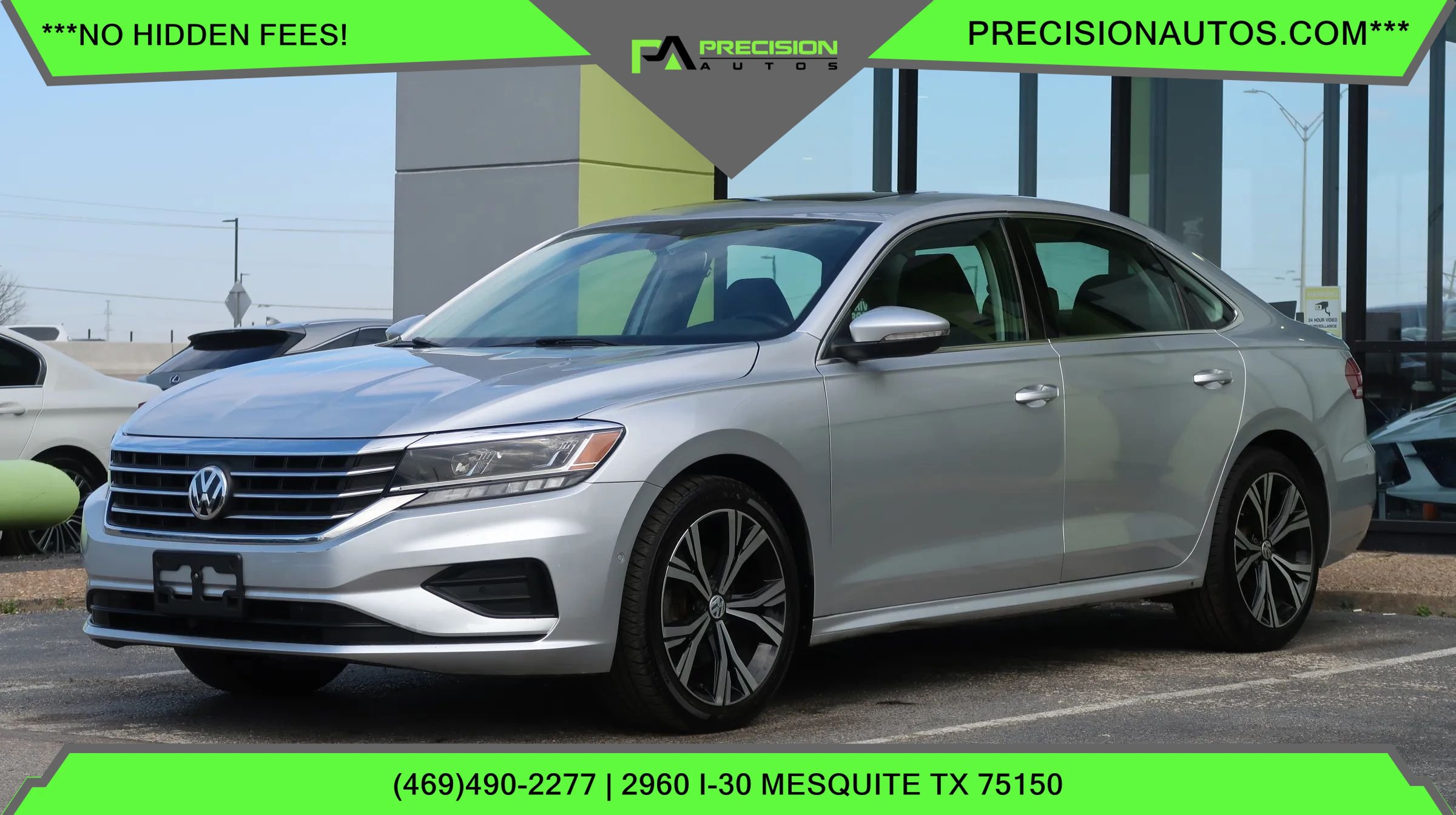 Used 2020 Volkswagen Passat 2.0T SEL FWD image 1