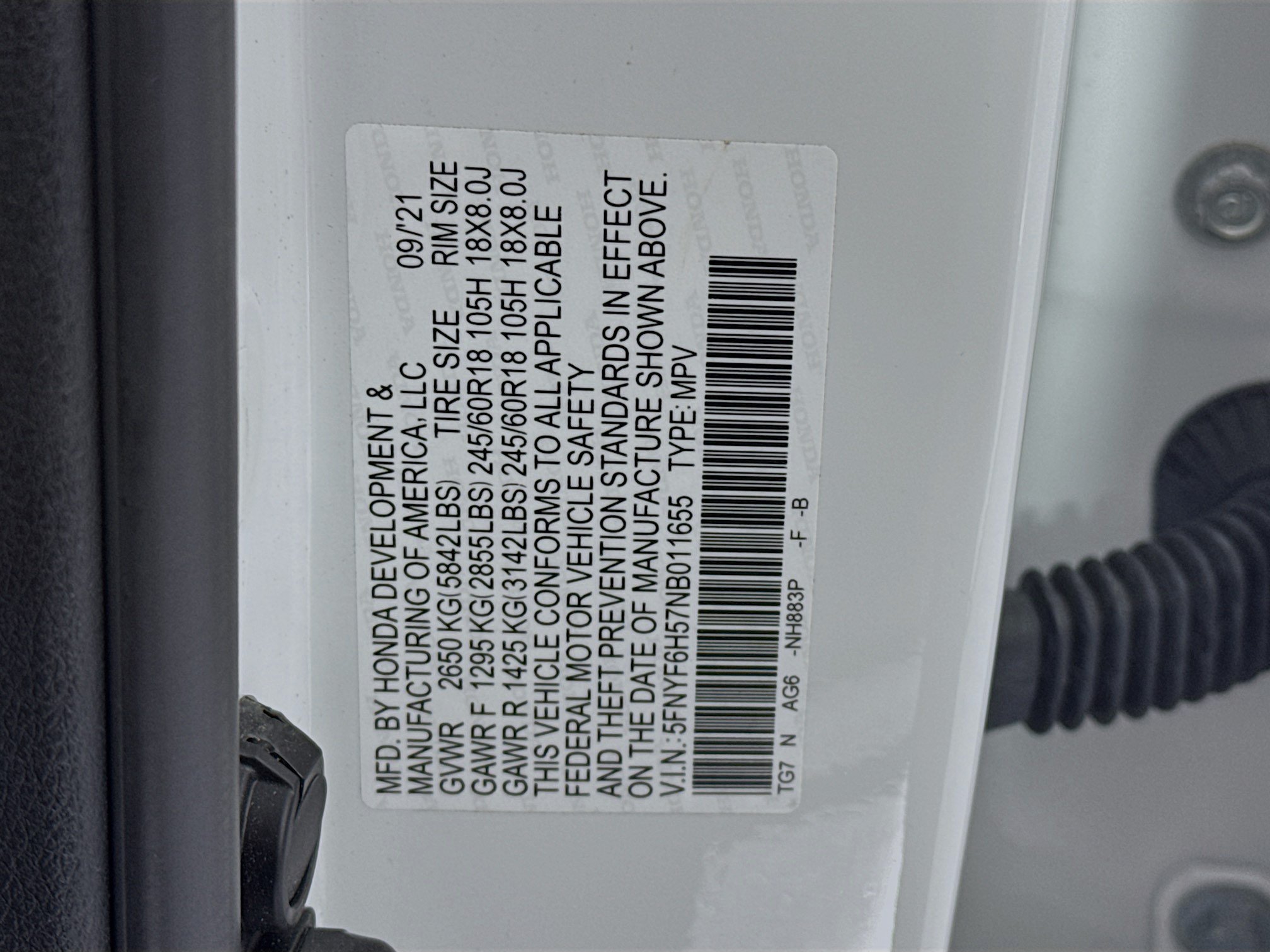 Certified 2022 Honda Pilot EX-L image 32